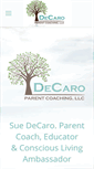 Mobile Screenshot of decaroparentcoaching.com